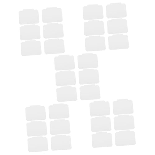 jojofuny 5 Sätze Etikettenhalter Clipkorb Körbe Weidenkorbetikett Ziehen Um Pantry -korb -tags Kleine Korbetiketten Korb- Oder Behälter -etikett -clip Weiß Pvc 8 Stück * 5 jojofuny 5 Sätze Etikettenhalter Clipkorb Körbe Weidenkorbetikett Ziehen Um Pantry -korb -tags Kleine Korbetiketten Korb- Oder Behälter -etikett -clip Weiß Pvc 8 Stück * 5 von jojofuny