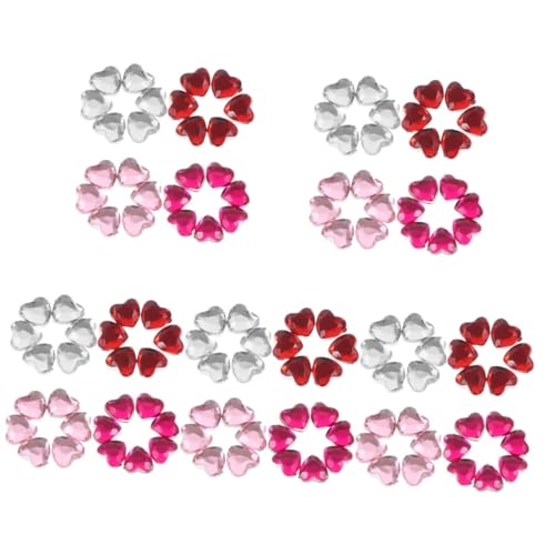 jojofuny 5 Sätze Flatback-strasssteine Wohnung Edelsteine Nagelkunst-herzanhänger Farbig Bastelset Basteln Valentinstagshandwerk Acryl-strasssteine mit Flacher Rückseite 400 Stück * 5 jojofuny 5 Sätze Flatback-strasssteine Wohnung Edelsteine Nagelkunst-herzanhänger Farbig Bastelset Basteln Valentinstagshandwerk Acryl-strasssteine mit Flacher Rückseite 400 Stück * 5 von jojofuny