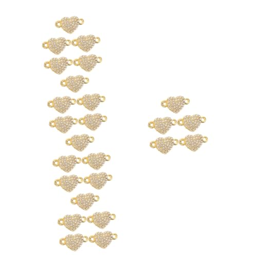 jojofuny 5 Sätze Herzförmige Armbandschnalle Reiz Für Schlüssel Schließe Magnetverschlüsse Schmuck Diy Zubehör Magnetische Armbandverschlüsse Legierung Golden 5 Stücke * 5 jojofuny 5 Sätze Herzförmige Armbandschnalle Reiz Für Schlüssel Schließe Magnetverschlüsse Schmuck Diy Zubehör Magnetische Armbandverschlüsse Legierung Golden 5 Stücke * 5 von jojofuny