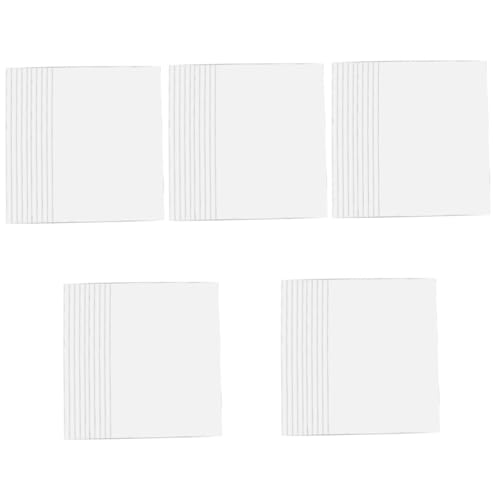 jojofuny 5 Sätze Hochglänzendes Fotopapier Beidseitig Professionelles Druckpapier Für Tintenstrahldrucker Für Foto Und Visitenkartendruck Klare Druckqualität Vielseitig 10 Blätter * 5 von jojofuny