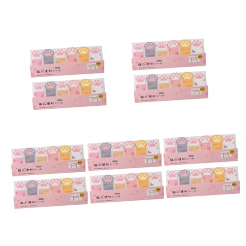 jojofuny 5 Sätze Kawaii Katzenpfoten Haftnotizen Selbstklebende Notizzettel Für Schule Büro Zuhause Abreißbare Memo Tabs Süßem Design Praktisch Vielseitig Einsetzbar 2 Stücke * 5 jojofuny 5 Sätze Kawaii Katzenpfoten Haftnotizen Selbstklebende Notizzettel Für Schule Büro Zuhause Abreißbare Memo Tabs Süßem Design Praktisch Vielseitig Einsetzbar 2 Stücke * 5 von jojofuny