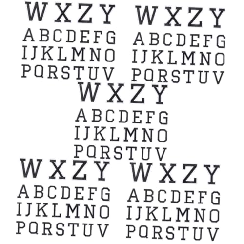 jojofuny 5 Sätze Kleine Buchstaben Zum Aufbügeln Stich Stickerei Bügelpatches Kleidung Schälen Hallo Buchstabenflicken Aufbügeln Buchstaben Für Stoff Aufbügeln Polyester Black 26 Stücke * 5 jojofuny 5 Sätze Kleine Buchstaben Zum Aufbügeln Stich Stickerei Bügelpatches Kleidung Schälen Hallo Buchstabenflicken Aufbügeln Buchstaben Für Stoff Aufbügeln Polyester Black 26 Stücke * 5 von jojofuny