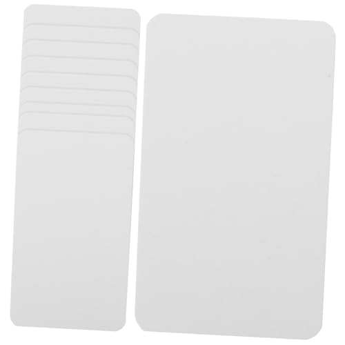 jojofuny 5 Sätze Leere Spielkarten Revisionskarten Weiß Leere Karten Farbig Sprechen Kleine Karten Kleine Karteikarten Wortnotizkarten Karteikarten Lernen Diy-karten Papier 100 Stück * 5 von jojofuny