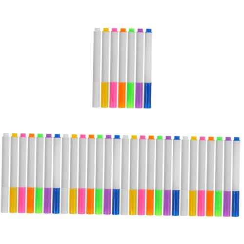 jojofuny 5 Sätze Löschbarer Textmarker Whiteboard Federmäppchen Trocken Abwischbare Marker Zum Schreiben Praktische Trocken Abwischbare Marker Farbige Markierungen Plastik 7 Stück * 5 jojofuny 5 Sätze Löschbarer Textmarker Whiteboard Federmäppchen Trocken Abwischbare Marker Zum Schreiben Praktische Trocken Abwischbare Marker Farbige Markierungen Plastik 7 Stück * 5 von jojofuny