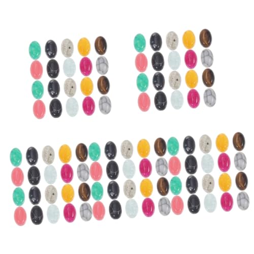 jojofuny 5 Sätze Natürliche Cabochons Steine Flache Rückseite Diy Schmuckperlen Dekorative Steine Für Handgemachte Charms Zufällige Farben Für Bastelprojekte 20 Stück * 5 jojofuny 5 Sätze Natürliche Cabochons Steine Flache Rückseite Diy Schmuckperlen Dekorative Steine Für Handgemachte Charms Zufällige Farben Für Bastelprojekte 20 Stück * 5 von jojofuny