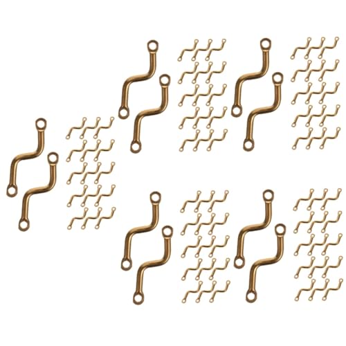 jojofuny 5 Sätze Ohrringstange Herstellung Schmuckzubehör Armbandperlen Schmuckteile Halskette Machen Vorräte Schmuckverschlussanschluss Schmuckverbindungen Messing Golden 150 Stück * 5 jojofuny 5 Sätze Ohrringstange Herstellung Schmuckzubehör Armbandperlen Schmuckteile Halskette Machen Vorräte Schmuckverschlussanschluss Schmuckverbindungen Messing Golden 150 Stück * 5 von jojofuny