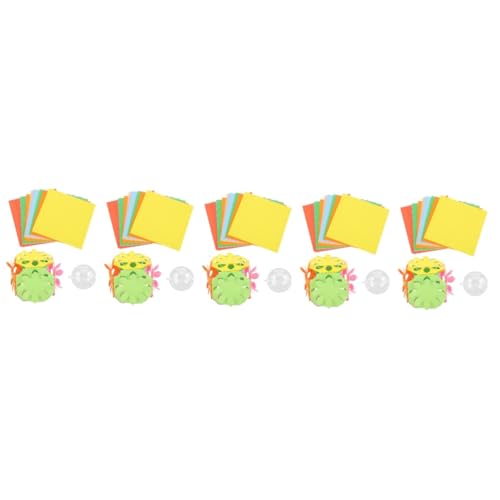 jojofuny 5 Sätze Papierschneidewerkzeug-Set Kinderhandwerk Kit zur Papierherstellung Origami -Papier Bausatz Scherenschnitt-Set für Lustiges Scherenschnitt-Set von jojofuny