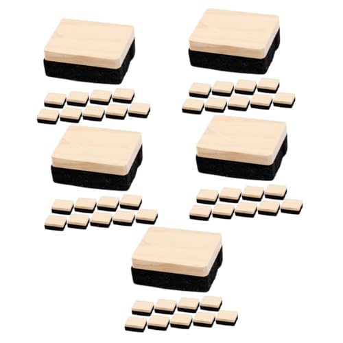 jojofuny 5 Sätze Radiergummi Kreidestaubtuch Planke Kreidebretter Multipack Mini-tafellöscher Staubfreie Tafelradierer Lehrerbedarf Für Den Unterricht Hölzern 10 Stück * 5 jojofuny 5 Sätze Radiergummi Kreidestaubtuch Planke Kreidebretter Multipack Mini-tafellöscher Staubfreie Tafelradierer Lehrerbedarf Für Den Unterricht Hölzern 10 Stück * 5 von jojofuny