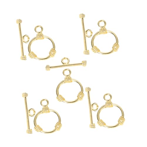 jojofuny 5 Sätze Runde -Seilschnalle verriegeln Schlüssel Umschalten Schmuck Handwerk Knebelverschluss Knebelverschlüsse aus Kupfer Knebelverschlüsse selber machen Golden jojofuny 5 Sätze Runde -Seilschnalle verriegeln Schlüssel Umschalten Schmuck Handwerk Knebelverschluss Knebelverschlüsse aus Kupfer Knebelverschlüsse selber machen Golden von jojofuny