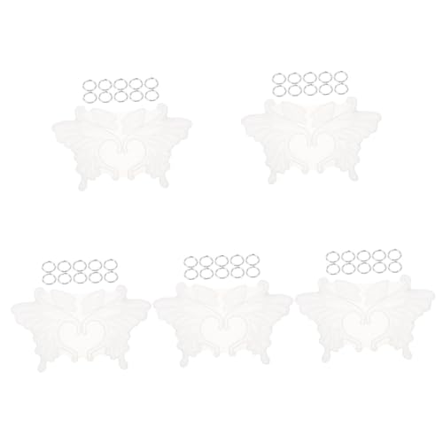 jojofuny 5 Sätze Schmetterlingsflügel -Ohrclipform für Schmuck Ohrringform epoxidharz Ohrring -Harzform machen Silikon -Epoxidformen handwerkliche Form Harzform Silikon Kieselgel jojofuny 5 Sätze Schmetterlingsflügel -Ohrclipform für Schmuck Ohrringform epoxidharz Ohrring -Harzform machen Silikon -Epoxidformen handwerkliche Form Harzform Silikon Kieselgel von jojofuny