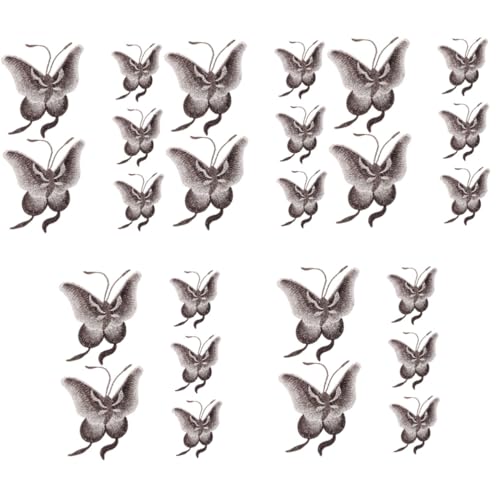 jojofuny 5 Sätze Stoffpatch Stich-patch Schmetterlingsapplikationen Stickereiflecken Bestickt Bügeln Auf Flecken Für Kleidung Schmetterling Aufbügler Polyesterfaden Dark Grey 5 Stücke * 5 jojofuny 5 Sätze Stoffpatch Stich-patch Schmetterlingsapplikationen Stickereiflecken Bestickt Bügeln Auf Flecken Für Kleidung Schmetterling Aufbügler Polyesterfaden Dark Grey 5 Stücke * 5 von jojofuny