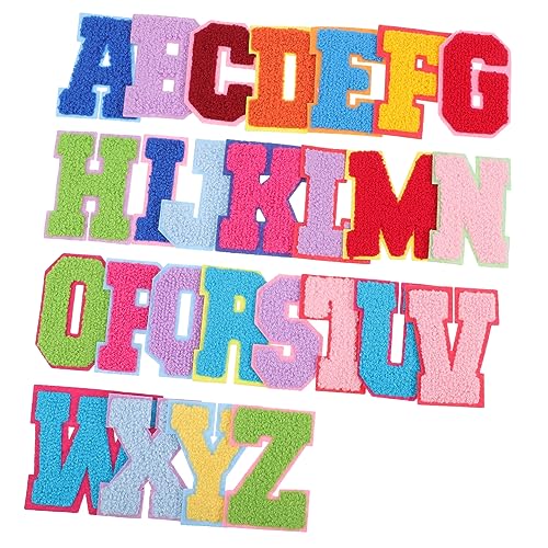 jojofuny 5 Sätze Teiliges Aufbügelbuchstaben Patches Für Diy Kleidung Eisen Stoff Patches Vielseitig Einsetzbare Applikationen Für Bekleidung Taschen Und Kunstprojekte 26 Stücke * 5 jojofuny 5 Sätze Teiliges Aufbügelbuchstaben Patches Für Diy Kleidung Eisen Stoff Patches Vielseitig Einsetzbare Applikationen Für Bekleidung Taschen Und Kunstprojekte 26 Stücke * 5 von jojofuny