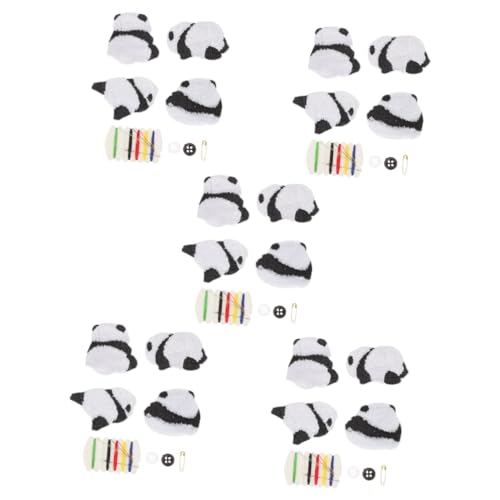 jojofuny 5 Sätze Teiliges Cartoon Panda Aufnäher Selbstklebende Bügelapplikationen Für Kleidung Taschen Hüte Und Schuhe Für Kreative Diy Projekte 4 Stück * 5 jojofuny 5 Sätze Teiliges Cartoon Panda Aufnäher Selbstklebende Bügelapplikationen Für Kleidung Taschen Hüte Und Schuhe Für Kreative Diy Projekte 4 Stück * 5 von jojofuny