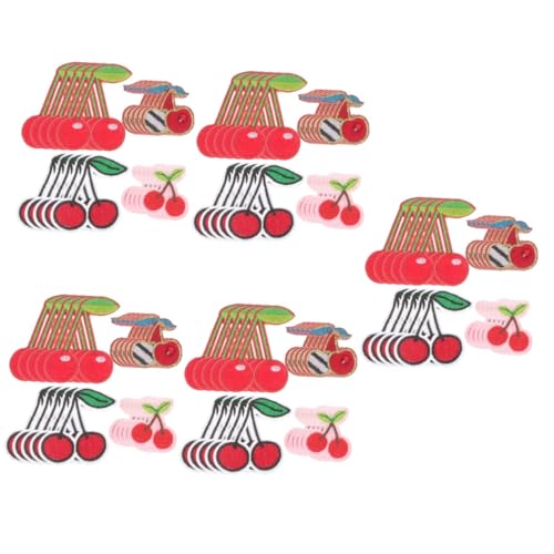 jojofuny 5 Sätze Teiliges Kirsche Aufnäher Bestickte Bügel Patches Für Kleidung Taschen Und Diy Projekte Vielseitig Einsetzbar Einfach Zu Verwenden Zum Verzieren Und Reparieren 20 Stück * 5 jojofuny 5 Sätze Teiliges Kirsche Aufnäher Bestickte Bügel Patches Für Kleidung Taschen Und Diy Projekte Vielseitig Einsetzbar Einfach Zu Verwenden Zum Verzieren Und Reparieren 20 Stück * 5 von jojofuny