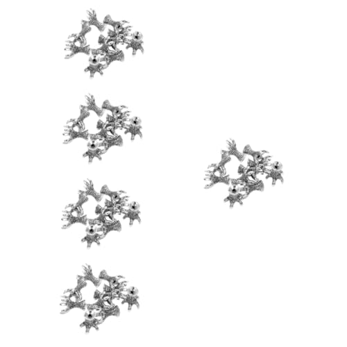 jojofuny 5 Sätze Teiliges Vintage Schmuckkappen Für Diy Armbänder Und Vielseitige Perlenkappen Für Schmuckherstellung Und Heimdekoration 10 Stück * 5 von jojofuny