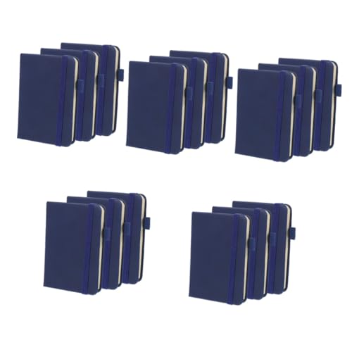 jojofuny 5 Sätze Tragbarer Notizblock Gefüttert Pads Mini-journal-notizbuch Klein Tasche Mini-notizbuch Schulplanplaner Notizpolster Liniertes Notizbuch Papier 3 Stücke * 5 von jojofuny