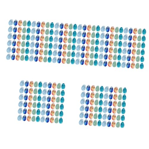 jojofuny 5 Sätze Wasserfall Glasperlen Diy Spacer Schmuckzubehör Für Handgemachten Schmuck Und Wohnkultur Zufällige Mischfarben 100 Stück * 5 von jojofuny