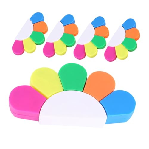 jojofuny 5 Sätze farbiger Highlighter bunt Neon Blau Farben Pastellmarker Buchmarkierungen Büro Mark Stift Notizmarkierungsstifte Textmarker aus Kunststoff Plastik Colorful jojofuny 5 Sätze farbiger Highlighter bunt Neon Blau Farben Pastellmarker Buchmarkierungen Büro Mark Stift Notizmarkierungsstifte Textmarker aus Kunststoff Plastik Colorful von jojofuny