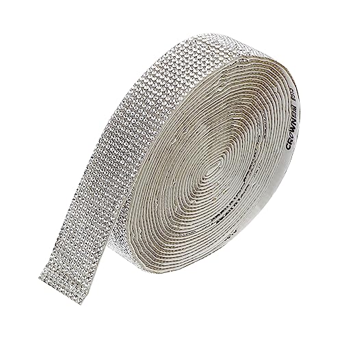 jojofuny 5 Selbstklebende Bohreraufkleber Basteln Gürtel Verpackung Strassaufkleber Streifen für Bastelband machen DIY-Bastelband Wickelband abschneiden Zierband-Patch Strasssteine Silber jojofuny 5 Selbstklebende Bohreraufkleber Basteln Gürtel Verpackung Strassaufkleber Streifen für Bastelband machen DIY-Bastelband Wickelband abschneiden Zierband-Patch Strasssteine Silber von jojofuny