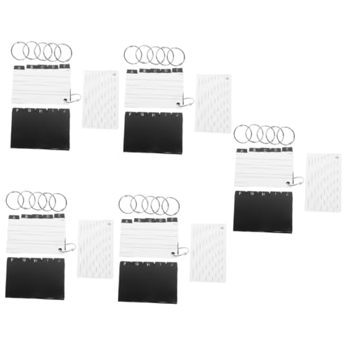 jojofuny 5 Sets Karteikarten Lesezeichen Karten Multicolor Punch Holes Binder Studium Farbige Blank Flash Note Edelstahl jojofuny 5 Sets Karteikarten Lesezeichen Karten Multicolor Punch Holes Binder Studium Farbige Blank Flash Note Edelstahl von jojofuny