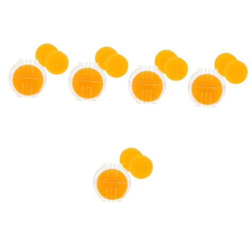 jojofuny 5 Sets Stickzubehör Paraffinschmelze Herstellungsbedarf Fadenwachs Quilten Nähen Für Zahnseidehalter Sticknähwerkzeug Kunststoff Orange jojofuny 5 Sets Stickzubehör Paraffinschmelze Herstellungsbedarf Fadenwachs Quilten Nähen Für Zahnseidehalter Sticknähwerkzeug Kunststoff Orange von jojofuny