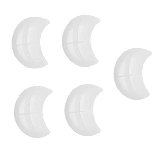 jojofuny 5 Stck. Diy Silikonform für Mondförmige Aufbewahrungsplatte Robuste Gießform für Basteln für Dekorationen und Kreative Projekte jojofuny 5 Stck. Diy Silikonform für Mondförmige Aufbewahrungsplatte Robuste Gießform für Basteln für Dekorationen und Kreative Projekte von jojofuny