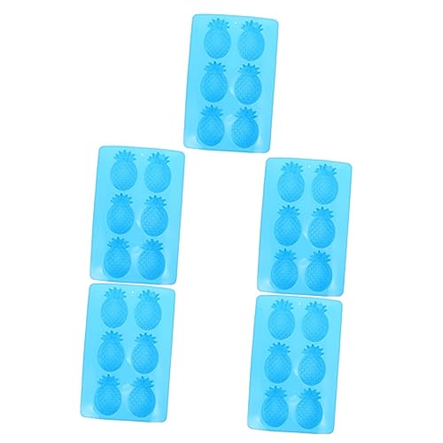 jojofuny 5 Stck. Silikonform für Ananas Muster Diy Seifenform Flexibel und Antihaftbeschichtet für Handarbeiten Backen und Kreative Projekte jojofuny 5 Stck. Silikonform für Ananas Muster Diy Seifenform Flexibel und Antihaftbeschichtet für Handarbeiten Backen und Kreative Projekte von jojofuny