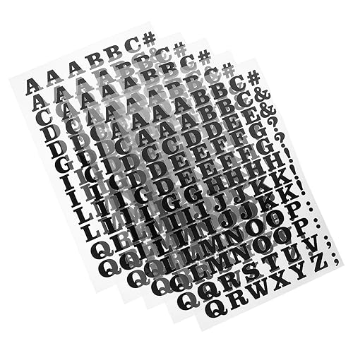 jojofuny 5 Stück Alphabet -Wärmelentransferdekoration Stickerei-Buchstaben-Patches Handwerk Kleidungsflicken kleiner Buchstaben auf Flecken Aufnäher mit Buchstaben Vinylbeflockung Schwarz jojofuny 5 Stück Alphabet -Wärmelentransferdekoration Stickerei-Buchstaben-Patches Handwerk Kleidungsflicken kleiner Buchstaben auf Flecken Aufnäher mit Buchstaben Vinylbeflockung Schwarz von jojofuny