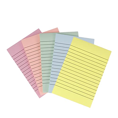 jojofuny 5 Stück Bunte Haftnotizen Notizblock Haftnotizblöcke Selbstklebende Notizblöcke selbstklebendes Notizpapier farbige Notizbilder tägliche Vorräte Bürozubehör Office Desk Vorräte jojofuny 5 Stück Bunte Haftnotizen Notizblock Haftnotizblöcke Selbstklebende Notizblöcke selbstklebendes Notizpapier farbige Notizbilder tägliche Vorräte Bürozubehör Office Desk Vorräte von jojofuny