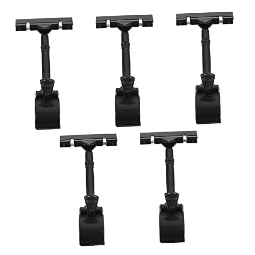 jojofuny 5 Stück Kunststoff Preisschild Halter Clip für Werbung Etiketten Display Lebensmittelschildständer Leicht und Tragbar für Geschäfte und Ausstellungen jojofuny 5 Stück Kunststoff Preisschild Halter Clip für Werbung Etiketten Display Lebensmittelschildständer Leicht und Tragbar für Geschäfte und Ausstellungen von jojofuny