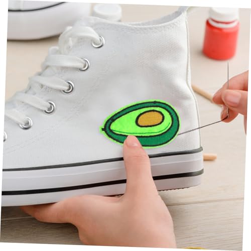 jojofuny 5 Stück Teiliges Avocado Aufnäher zum Aufbügeln Bestickte Cartoon Applikationen aus Stoff Grüne Obst Patches für Jacken Rucksäcke Caps und Jeans Einfach Anzubringen jojofuny 5 Stück Teiliges Avocado Aufnäher zum Aufbügeln Bestickte Cartoon Applikationen aus Stoff Grüne Obst Patches für Jacken Rucksäcke Caps und Jeans Einfach Anzubringen von jojofuny