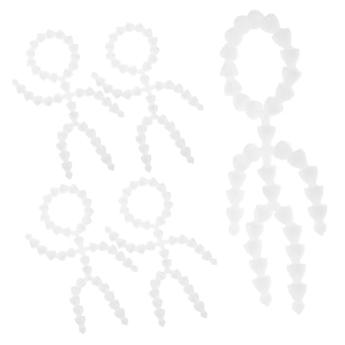 jojofuny 5 Stück Teiliges Beweglicher Puppengelenke aus Weißem Kunststoff Geräuschloses Doll Skeleton mit Flexiblem Kugelgelenk für Puppenstube DIY Bastelbedarf und Puppenfiguren jojofuny 5 Stück Teiliges Beweglicher Puppengelenke aus Weißem Kunststoff Geräuschloses Doll Skeleton mit Flexiblem Kugelgelenk für Puppenstube DIY Bastelbedarf und Puppenfiguren von jojofuny