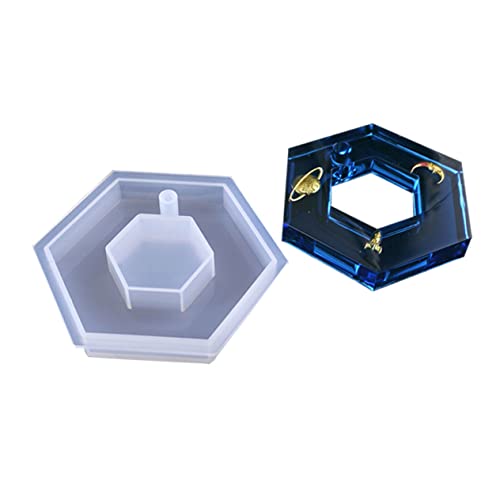 jojofuny 5 Stück Teiliges Diy Silikon Schmuckmold Kristall Epoxidharz Formen für Handgemachte Schmuckherstellung Vielseitige Bastelornamente Weiß von jojofuny