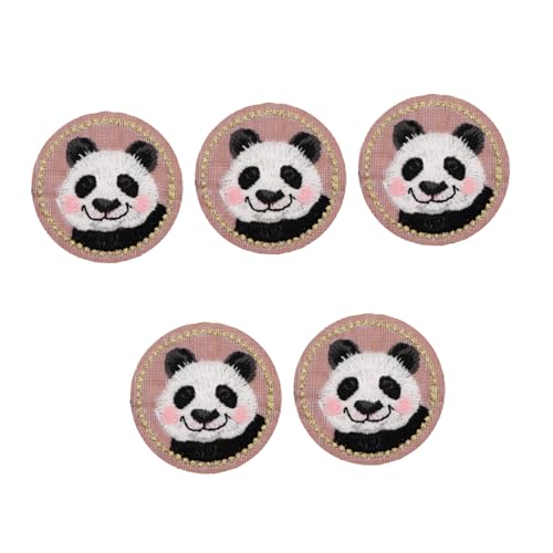 jojofuny 5 Stück Teiliges Panda Stickflicken Aufbügelbare Stoffaufnäher für Kleidung Taschen Hüte Diy Reparatur und Dekoration Niedliche Applikationen für Kreative Handwerksprojekte jojofuny 5 Stück Teiliges Panda Stickflicken Aufbügelbare Stoffaufnäher für Kleidung Taschen Hüte Diy Reparatur und Dekoration Niedliche Applikationen für Kreative Handwerksprojekte von jojofuny