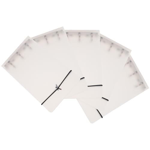 jojofuny 5 Stück Teiliges Transparenter Notebook Binder Wiederverwendbare Hülle für Ordner für Büro Schule und Zuhause Organisationswerkzeug für Dokumente jojofuny 5 Stück Teiliges Transparenter Notebook Binder Wiederverwendbare Hülle für Ordner für Büro Schule und Zuhause Organisationswerkzeug für Dokumente von jojofuny