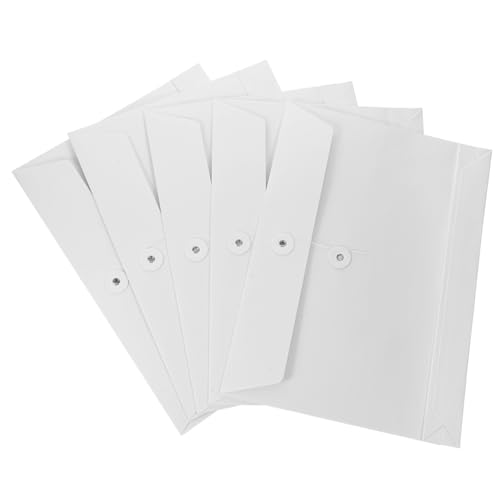 jojofuny 5 Stück Tüte Aus Kraftpapier Dateiordner-organizer Dateiorganisator Aufbewahrungstaschen Für Dokumente Praktische Aktenordner Wasserdichtes Dokumenthalter Wasserdichte Beutel Weiß jojofuny 5 Stück Tüte Aus Kraftpapier Dateiordner-organizer Dateiorganisator Aufbewahrungstaschen Für Dokumente Praktische Aktenordner Wasserdichtes Dokumenthalter Wasserdichte Beutel Weiß von jojofuny