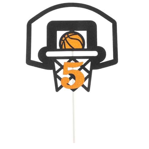 jojofuny 5. Basketball-Kuchenaufsatz: Glitzernde Basketball-Cupcake-Dekoration Für Jungengeburtstagspartys Kuchenaufsatz Für Sport-Mottoparty-Dekorationen jojofuny 5. Basketball-Kuchenaufsatz: Glitzernde Basketball-Cupcake-Dekoration Für Jungengeburtstagspartys Kuchenaufsatz Für Sport-Mottoparty-Dekorationen von jojofuny