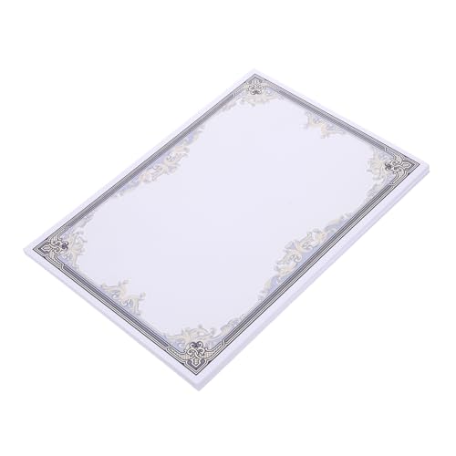 jojofuny 50 Blatt Ehrenurkunde Papier Pergament Dokument Fertig Zum Aufstellen Von Zertifikaten Staffelei Brief Notiz Leer Bedruckt Bulletin Tintenloser Umschlag Bedruckbarer jojofuny 50 Blatt Ehrenurkunde Papier Pergament Dokument Fertig Zum Aufstellen Von Zertifikaten Staffelei Brief Notiz Leer Bedruckt Bulletin Tintenloser Umschlag Bedruckbarer von jojofuny