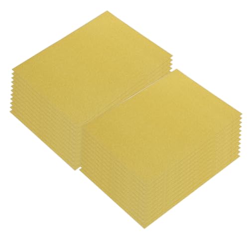 jojofuny 50 Blatt Glitzermarmelade texturiert Scrapbook-Karton Sammelalbum liefert Papier Klapppapier Scrapbooking Supply handgemachtes Scrapbook-Papier Scrapbook-Papiere Papierstau Golden von jojofuny