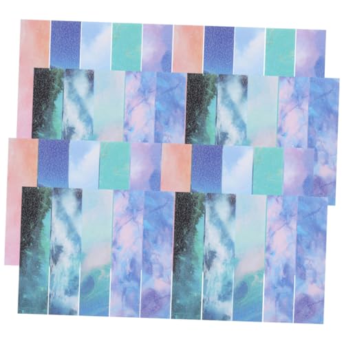jojofuny 50 Blatt Selbstklebende Druckstreifen Aufkleber Sensory Sticker für Stressabbau Dekoration und Kreative Anwendungen für Schreibtisch Handy und jojofuny 50 Blatt Selbstklebende Druckstreifen Aufkleber Sensory Sticker für Stressabbau Dekoration und Kreative Anwendungen für Schreibtisch Handy und von jojofuny