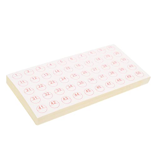 jojofuny 50 Blatt Selbstklebendes Etikettenpapier Pantry -etiketten Zahlen Leer Selbstklebende Aufkleber Nummeriert Schüttgut Anzahl Inventaraufkleber Briefkasten Aufkleber Weiß jojofuny 50 Blatt Selbstklebendes Etikettenpapier Pantry -etiketten Zahlen Leer Selbstklebende Aufkleber Nummeriert Schüttgut Anzahl Inventaraufkleber Briefkasten Aufkleber Weiß von jojofuny