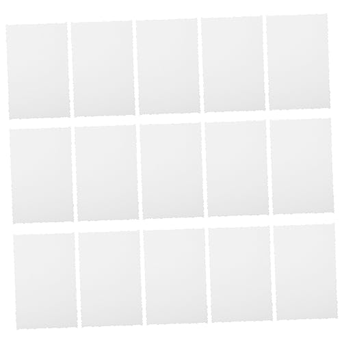 jojofuny 50 Stück Blanko Diy Postkarten Handwerkliche Kartonkarten Hochwertigem zum Bemalen Stempeln und Gestalten für Kreative Projekte von jojofuny
