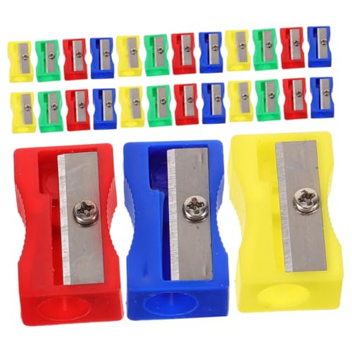 jojofuny 50 Stück Bleistiftspitzer für das Klassenzimmer bleistiftanspitzer Mini-Buntstiftspitzer Bleistiftschärfer Bulk-Bleistiftspitzer manueller Bleistiftspitzer Schulbedarf Plastik jojofuny 50 Stück Bleistiftspitzer für das Klassenzimmer bleistiftanspitzer Mini-Buntstiftspitzer Bleistiftschärfer Bulk-Bleistiftspitzer manueller Bleistiftspitzer Schulbedarf Plastik von jojofuny