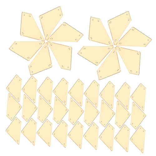 jojofuny 50 Stück Diamantzubehör Strassaufkleber Basteln Handwerk Kristalle nähen Edelsteine bastelset kleider Acrylapplikationen für Kleidung Applikation aufnähen Kleidungsanhänger von jojofuny