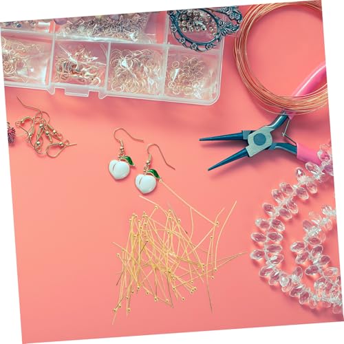 jojofuny 50 Stück Goldene Edelstahl Kugelkopf earring Pins Langlebige DIY Schmuckzubehör für Ohrringe Armbänder Halsketten Korrosionsbeständig Vielseitig Einsetzbar jojofuny 50 Stück Goldene Edelstahl Kugelkopf earring Pins Langlebige DIY Schmuckzubehör für Ohrringe Armbänder Halsketten Korrosionsbeständig Vielseitig Einsetzbar von jojofuny