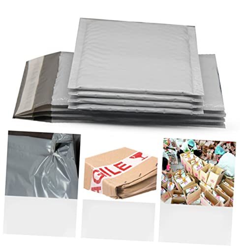 jojofuny 50 Stück Graue Selbstklebende Luftpolstertaschen Versandtaschen für Wertgegenstände Commerce und Digitale Produkte Robuste Kratzfeste Verpackung jojofuny 50 Stück Graue Selbstklebende Luftpolstertaschen Versandtaschen für Wertgegenstände Commerce und Digitale Produkte Robuste Kratzfeste Verpackung von jojofuny
