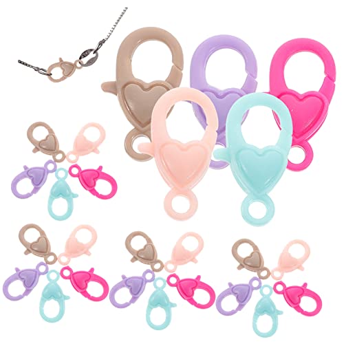 jojofuny 50 Stück Selbstgemacht Karabiner Verschlüsse für Schmuckherstellung Robuste Langlebige und Armbandverschlüsse für Bastelprojekte jojofuny 50 Stück Selbstgemacht Karabiner Verschlüsse für Schmuckherstellung Robuste Langlebige und Armbandverschlüsse für Bastelprojekte von jojofuny