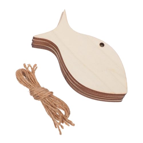 jojofuny 50 Stück Holzanhänger Fischform zum Bemalen Blanko Meerestiere Deko für DIY Bastelprojekte Leichte Hängende Holzfische für Meeres-themenparty und Wohnkultur jojofuny 50 Stück Holzanhänger Fischform zum Bemalen Blanko Meerestiere Deko für DIY Bastelprojekte Leichte Hängende Holzfische für Meeres-themenparty und Wohnkultur von jojofuny