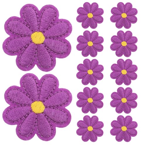 jojofuny 50 Stück Hot Melt Patches: Aufbügelbare, selbstklebende, bestickte Patches – Gänseblümchen-Blumen-Applikationen zur Kleidungsdekoration – Stoffaufkleber zum Aufbügeln oder Aufnähen jojofuny 50 Stück Hot Melt Patches: Aufbügelbare, selbstklebende, bestickte Patches – Gänseblümchen-Blumen-Applikationen zur Kleidungsdekoration – Stoffaufkleber zum Aufbügeln oder Aufnähen von jojofuny