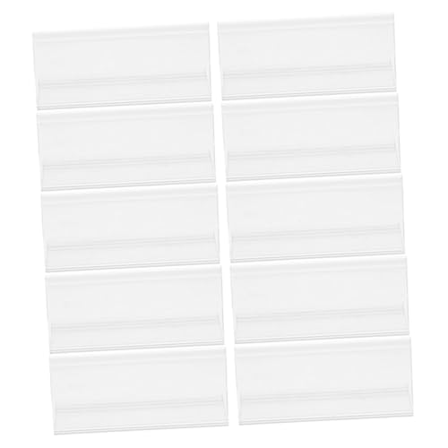jojofuny 50 Stück Karteikarteninhaber Anzeige Etiketten Für Regalkartenhalter Stand Selbst Gestell Einzelhandel Displayhalter Klein Verschleißfester Schilderhalter Groß Transparent Pvc jojofuny 50 Stück Karteikarteninhaber Anzeige Etiketten Für Regalkartenhalter Stand Selbst Gestell Einzelhandel Displayhalter Klein Verschleißfester Schilderhalter Groß Transparent Pvc von jojofuny